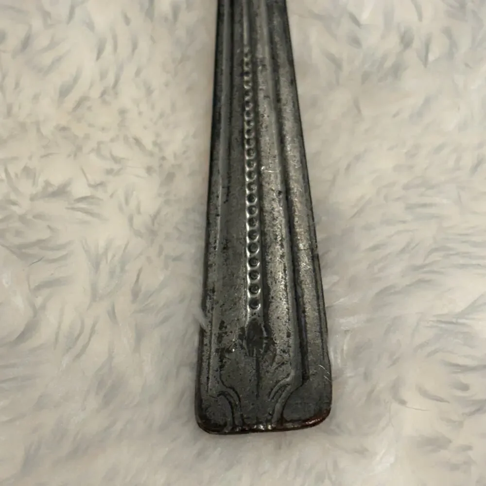 Vintage Silverplate Spoon Rogers Beaded Pattern Replacement Spoon Silver Plate
